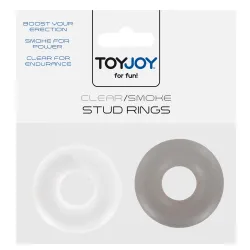 Manpower TOYJOY Cockrings souples STUD 15mm x 2